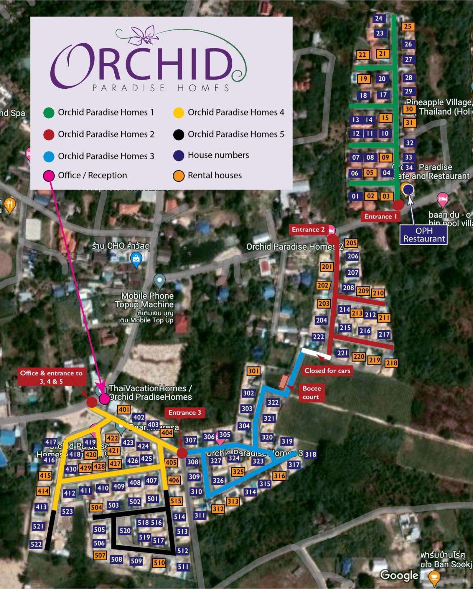 Orchid Paradise Homes Villa HHQ Buitenkant foto